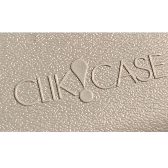 Vintage Clik Case by Outer Circle Products 36 Cassette Tape Case Holder Gray - Picture 6 of 7